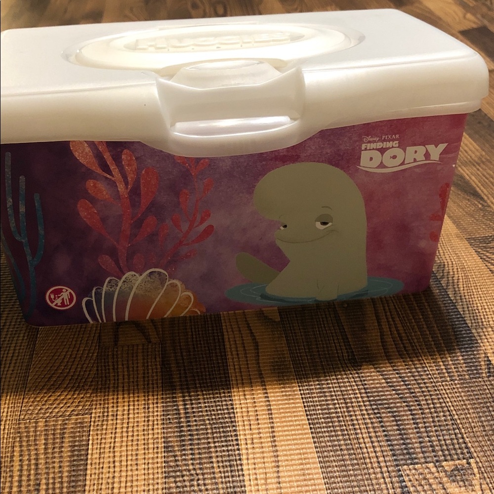 Huggies Baby Wipes EMPTY Container - Disney - Finding Dory.